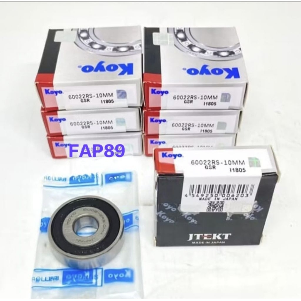 BALL BEARING 6002 2RS-10MM KOYO BEARING BAK CVT BALL BEARING 6002 2RS KOYO