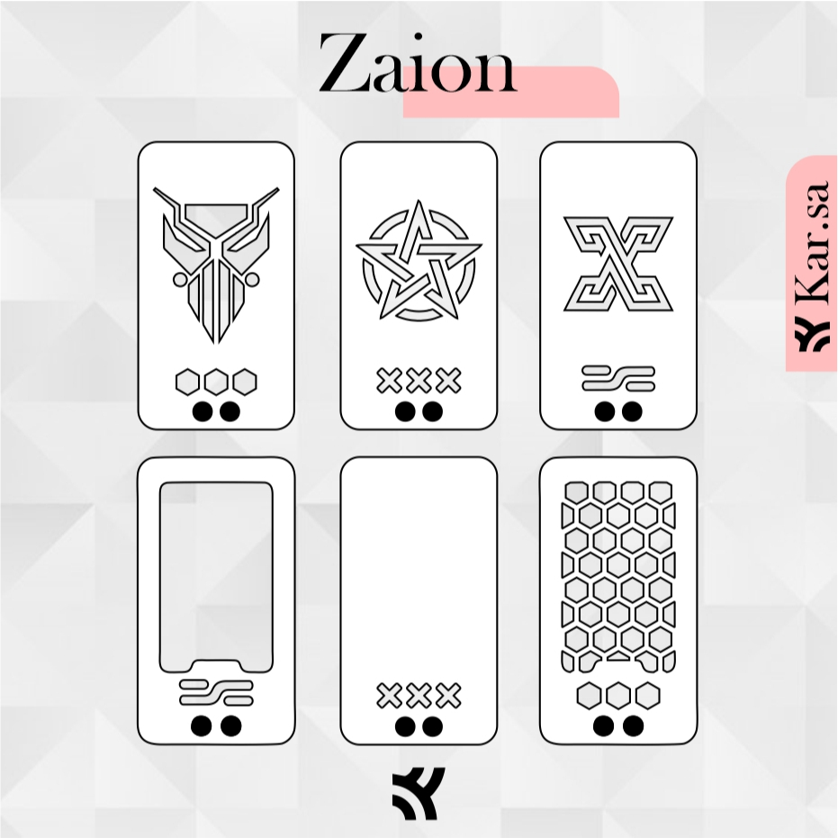 

akrilik pelindung zai custom