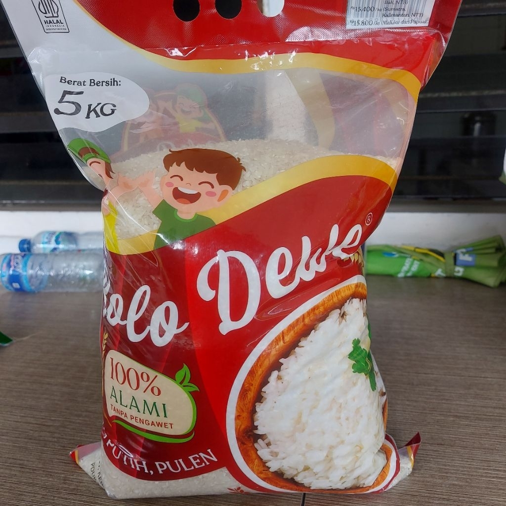 

Beras Bolo Dewe Kemasan 5kg