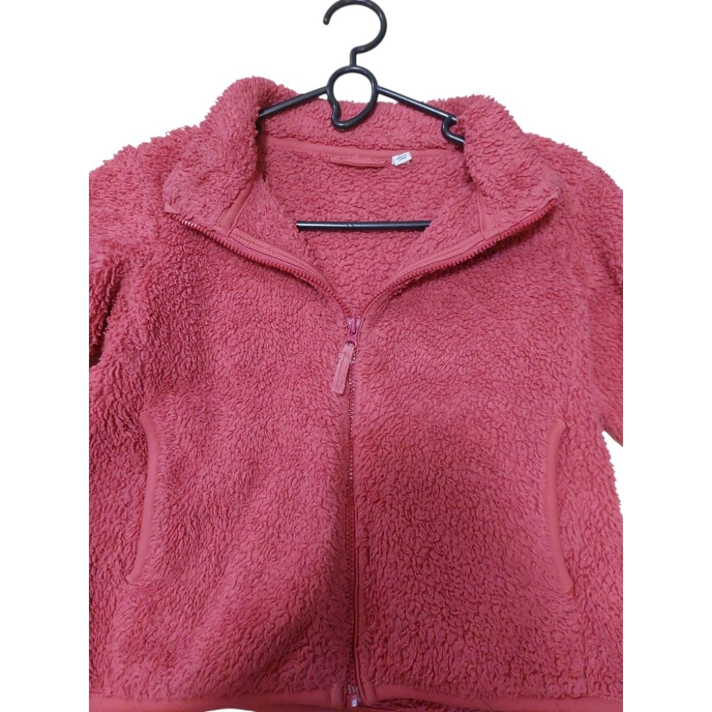 jaket anak sherpa uniqlo