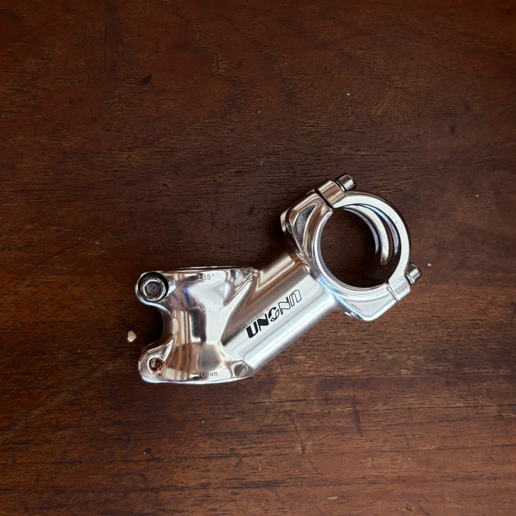 Stem Sepeda UNO CHROMOLY 70  mm 35 Derajat 7 cm MTB Road Bike XC Over Size 31.8 31 8 Chrome CHROMLY 