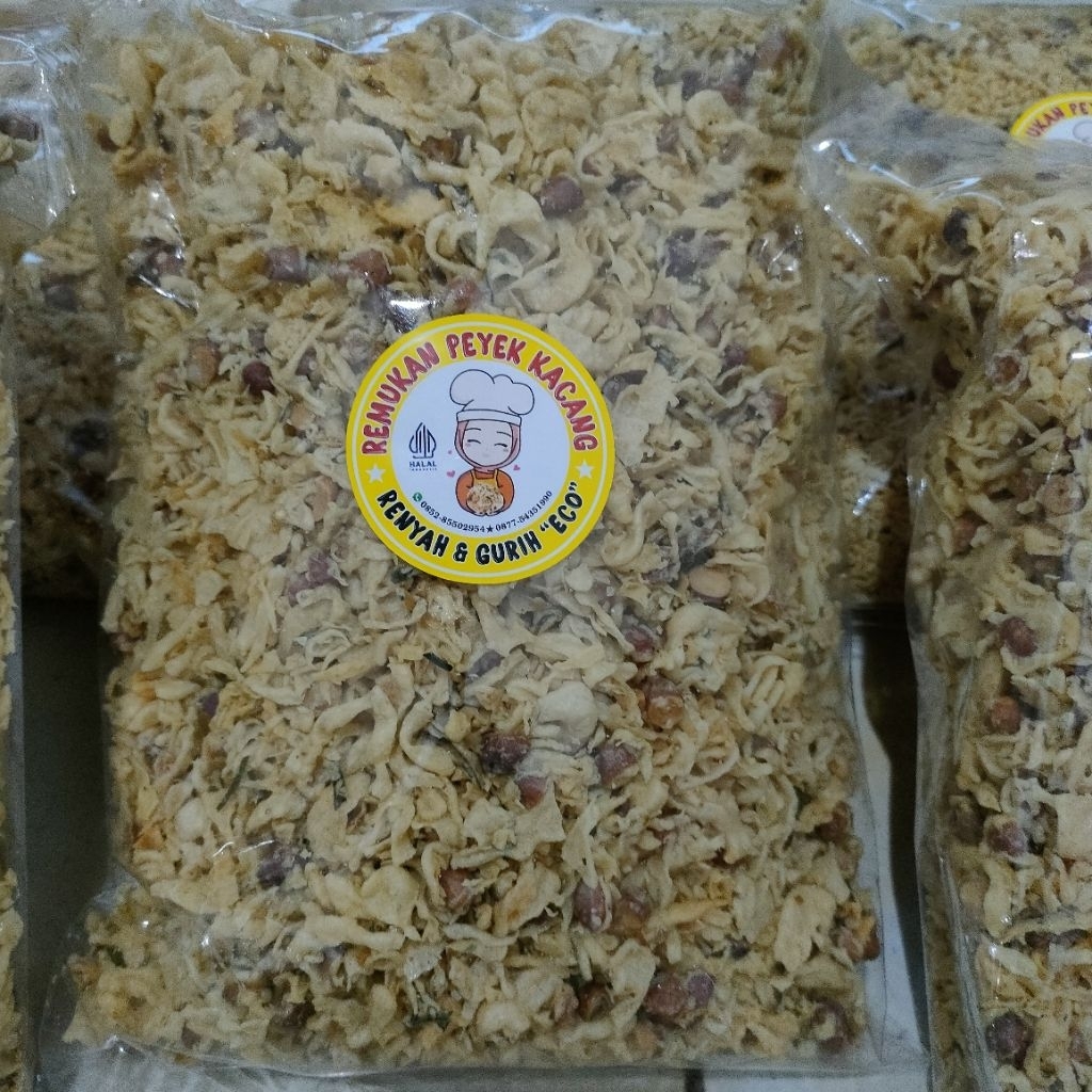 

Remukan Peyek Kacang Renyah dan Gurih 650gr