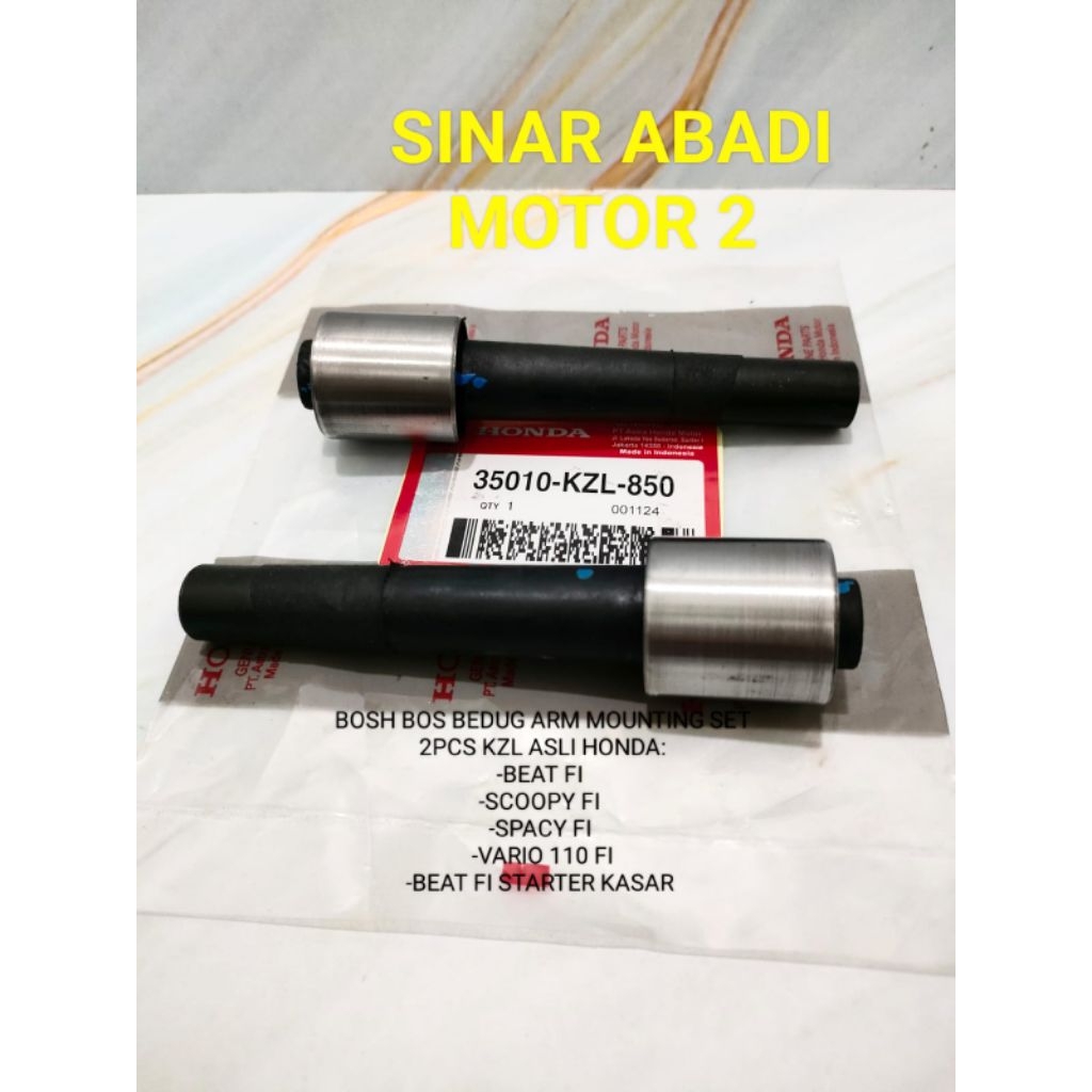 BOSH BOS BEDUG ARM MOUNTING SET 2PC KZL HONDA BEAT FI SCOOPY FI SPACY FI VARIO 110 FI BEAT FI STARTE