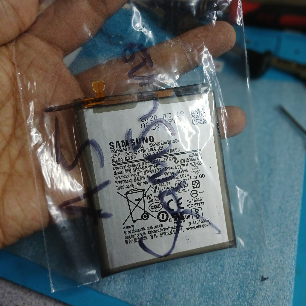 Baterai Samsung A51 Original Bekas