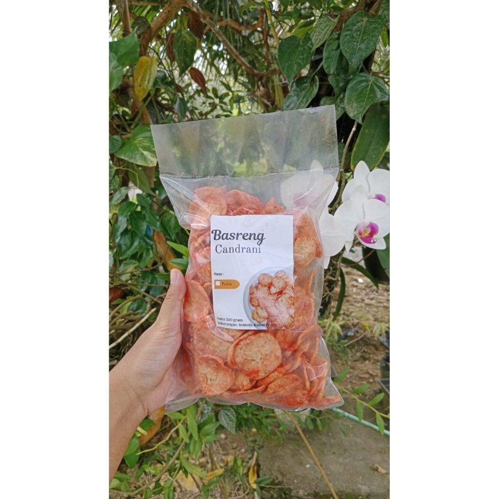 

Keripik Basreng Balado Candrani 250gram