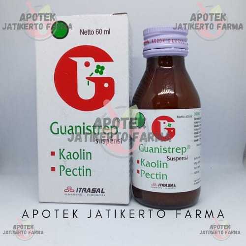 guanistrep sirup diare