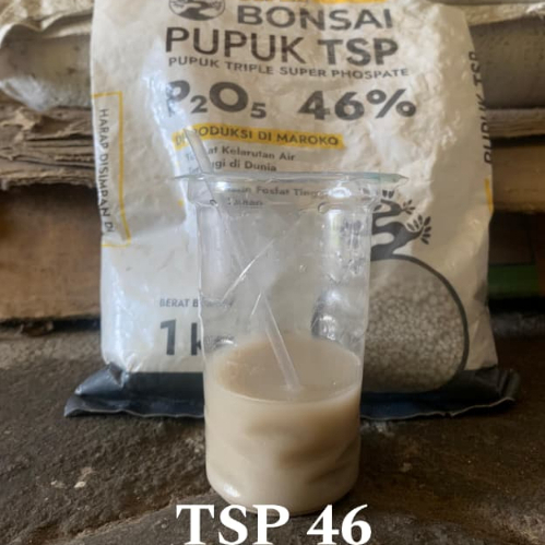 Revando45 Pupuk Tsp 46% Super Bonsai 1Kg - Phospat Dengan Kelarutan Tertinggi Mempercepat Akar,