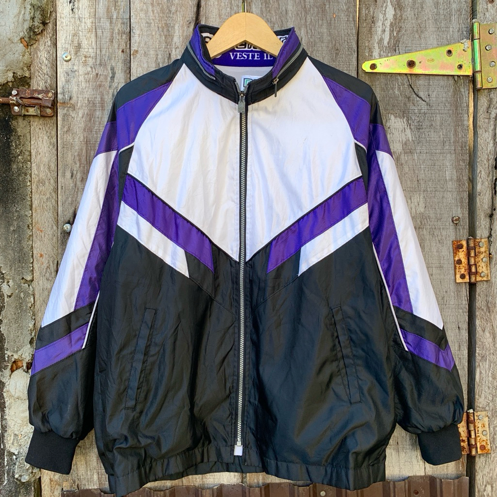 Vintage windbreaker colourblock  NR Ennerre by Goldwin