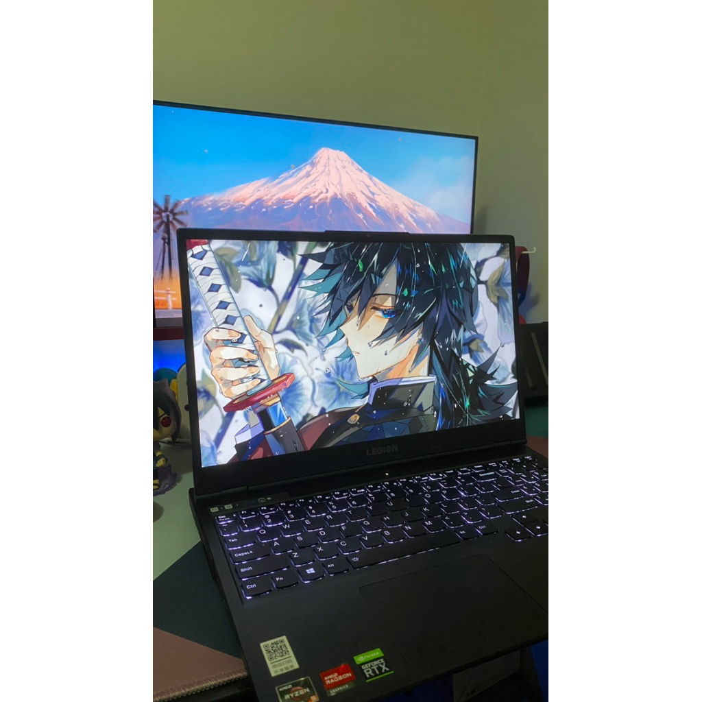 Lenovo Legion R7000 series RTX 3050 Ryzen 5 5000 series laptop gaming bekas second murah termurah