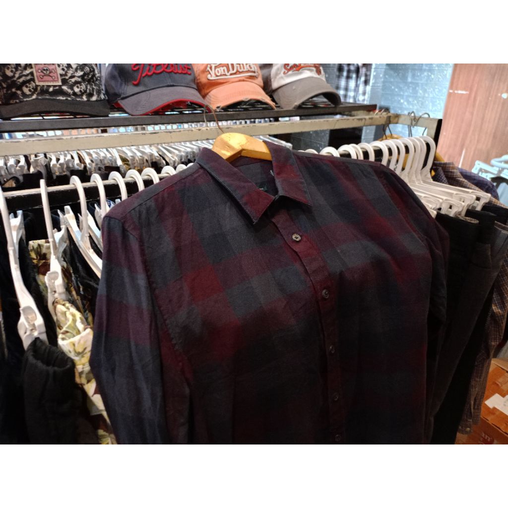 henry cotton long shirt kemeja