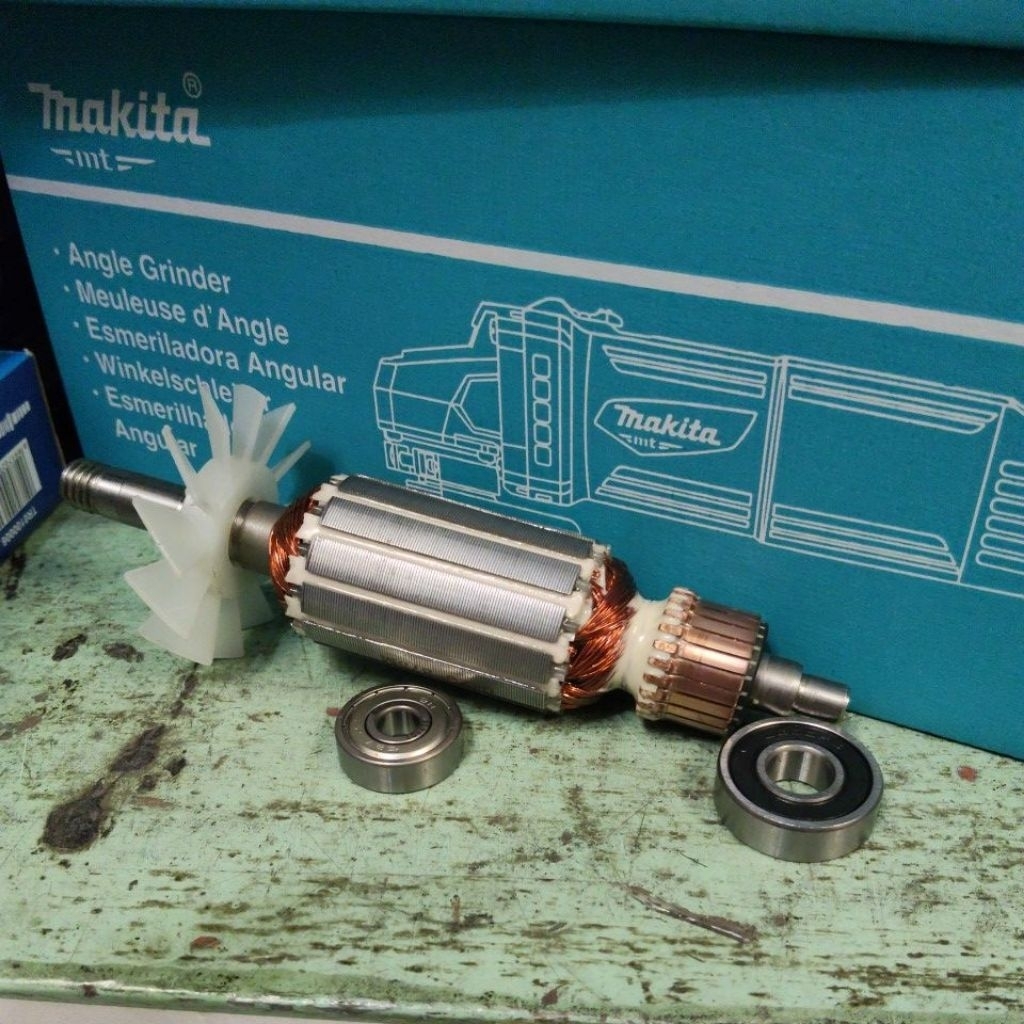Armature Mesin Pasah Maktec MT191 Angker Planer MT 191 Rotor Serut Ketam Listrik MT-191