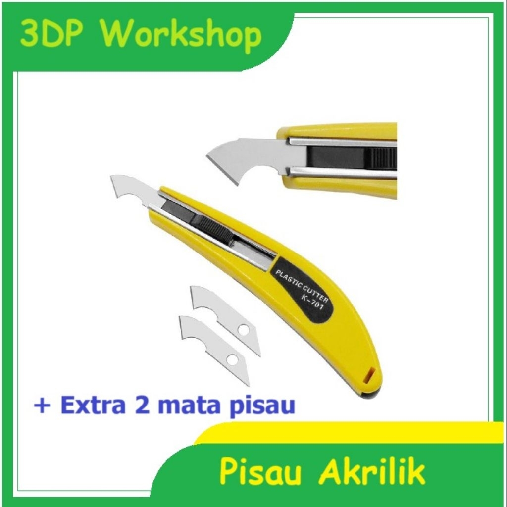 

Pisau Cutter Akrilik, PVC, ABS