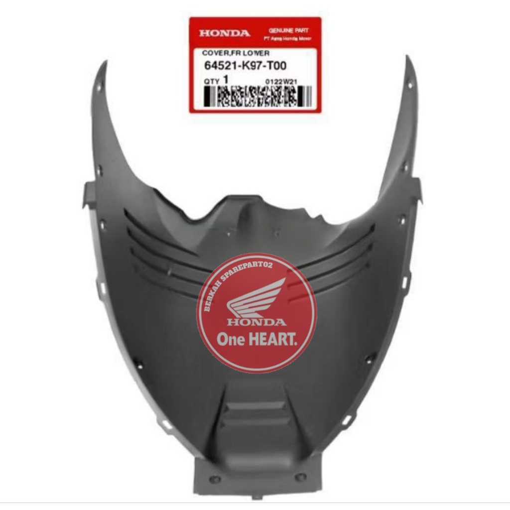 64521-K0W-N00 Cover front lower dek paru lumpur ADV 150 original
