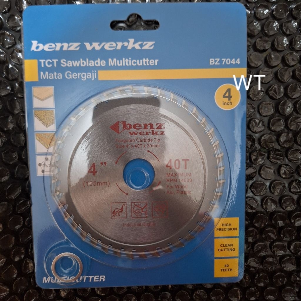 

BENZ Multi Cutter TCT Sawblade Multi Cutter 4x40T BZ-7044