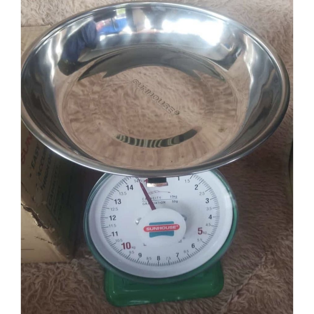 Timbangan sunhouse made in vietnam Ukuran 15 kg Harga rp 350.000Barang baru