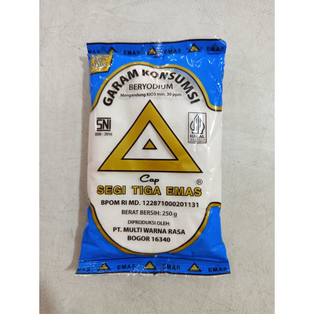 

SEGITIGA garam masak 250gram