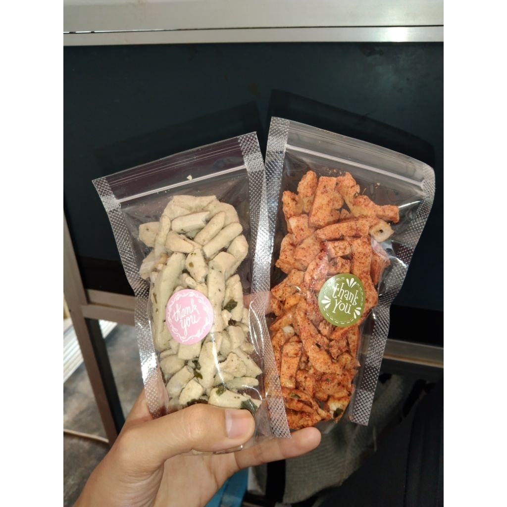 

basreng pedas daun jeruk & original daun jeruk 50gram