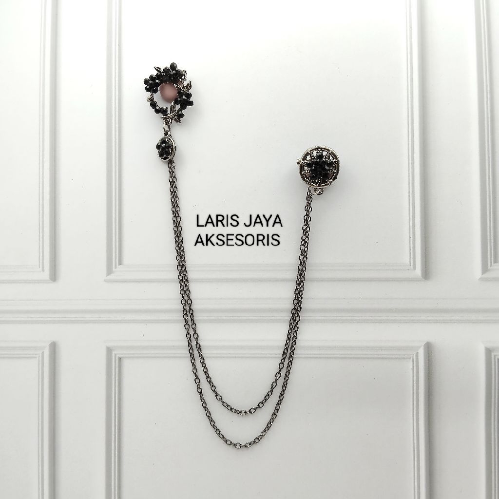 Bros rantai kebaya / bros kebaya janggan / bros jas pin / rantai baju jas / rantai baku kebaya / bro