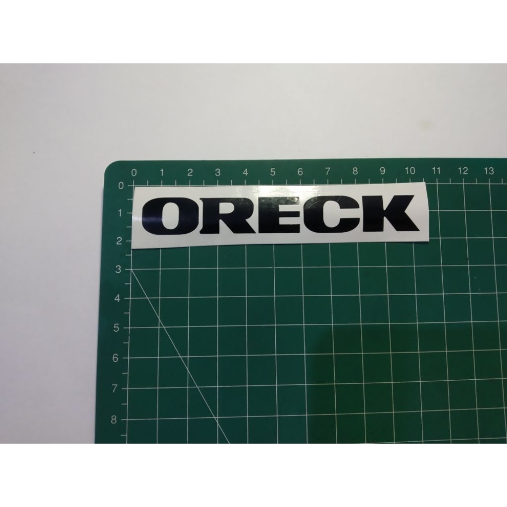 

stiker cutting oreck