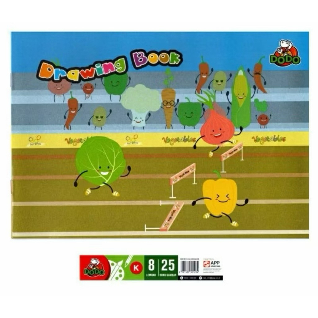 

Buku gambar Dodo isi 8 lembar untuk anak sekolah SD SMP SMA