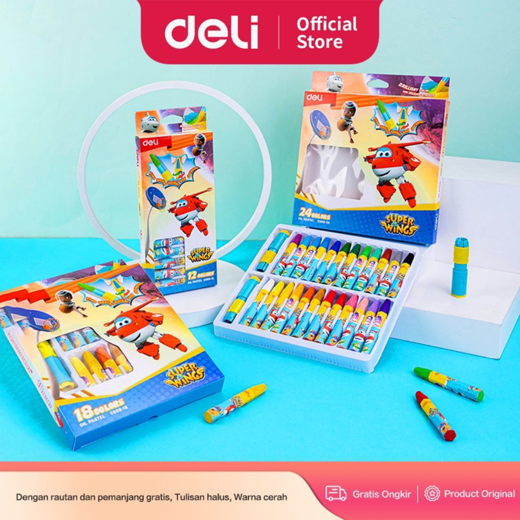 

DELI oil pastel EC009-24