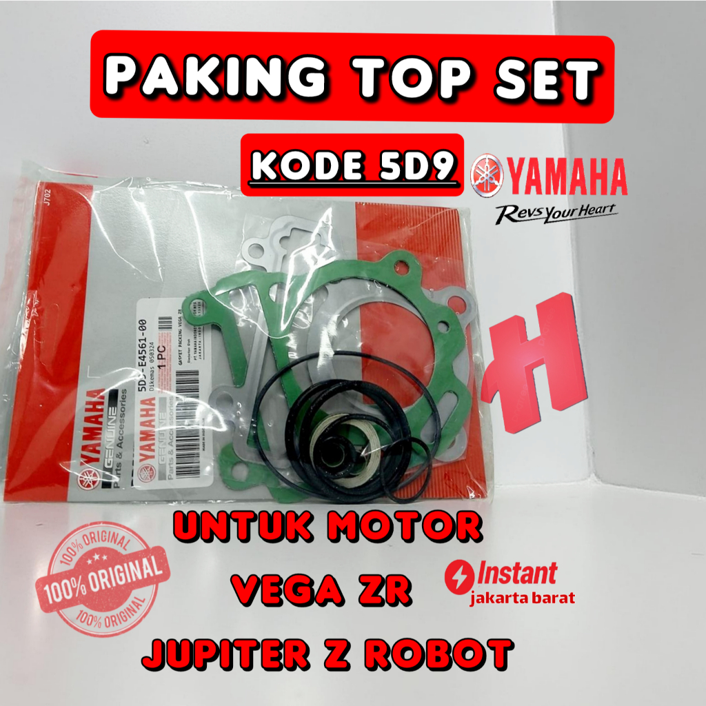 ORI PAKING TOP SET 5D9 VEGA ZR, JUPITER Z ROBOT
