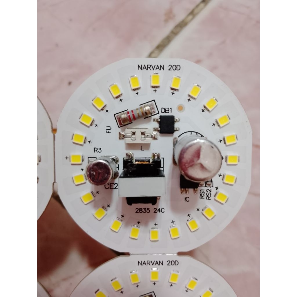 PCB LED AC 9 v narvan varian watt