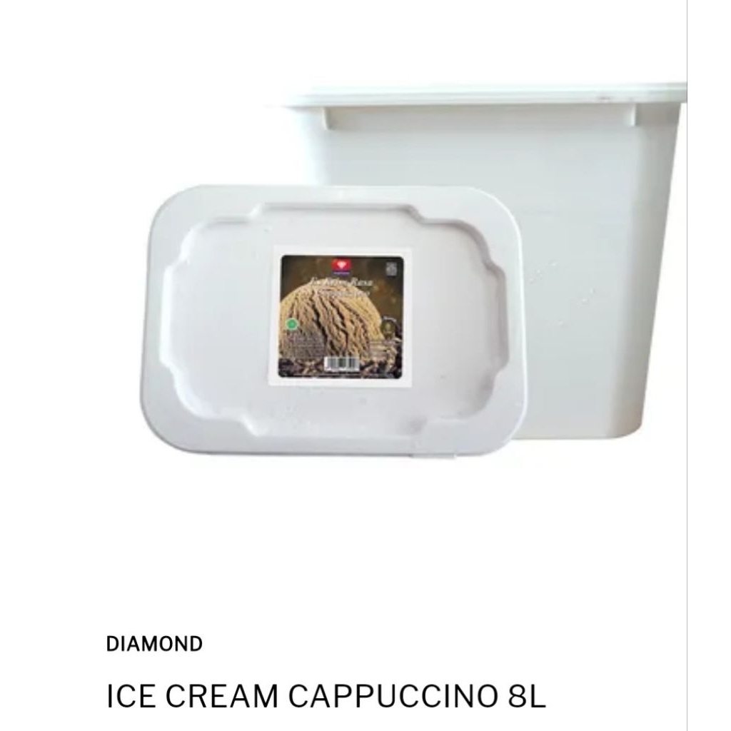 

Ice cream Diamond Cappucino 8L
