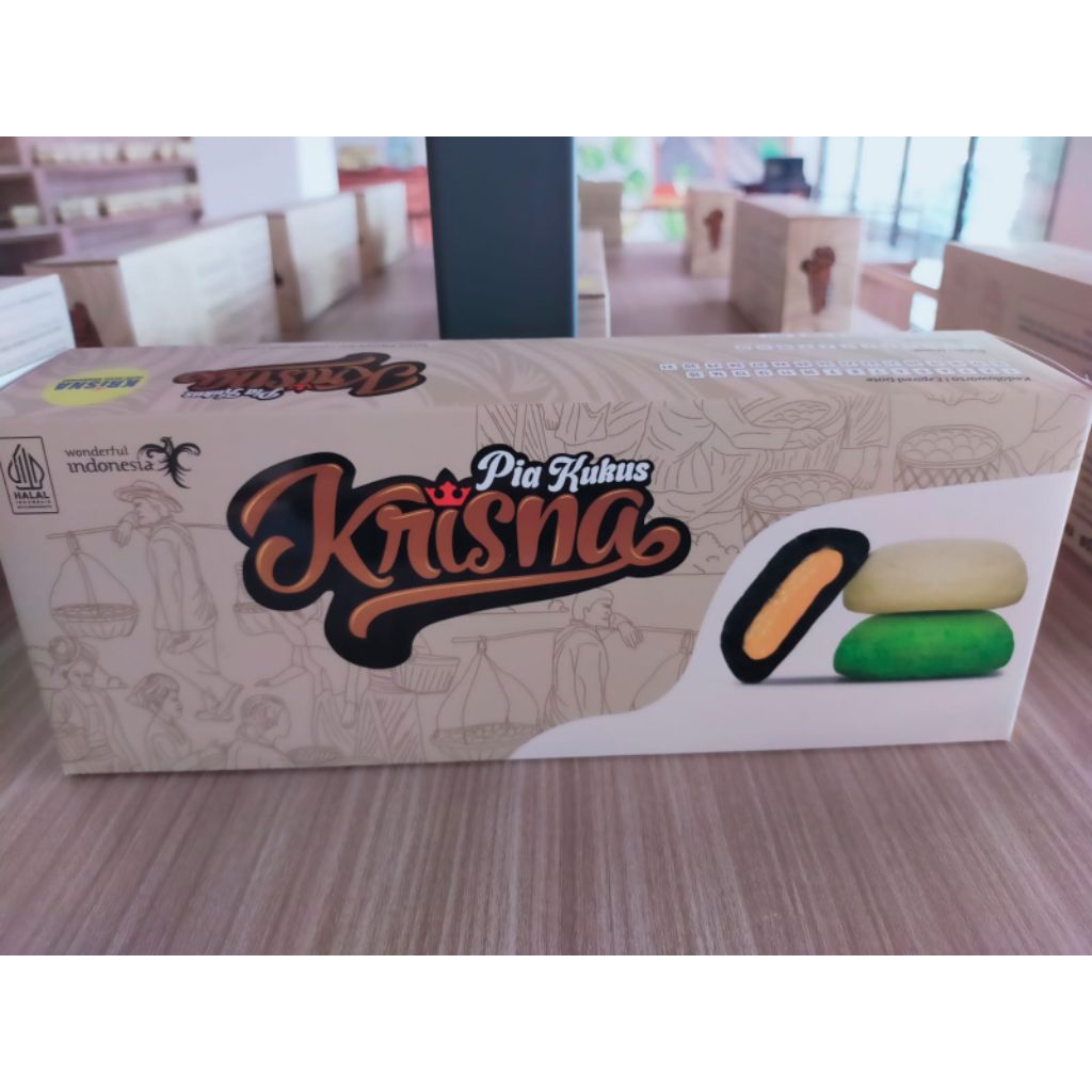 

Bakpia kukus Krishna brownies cokelat