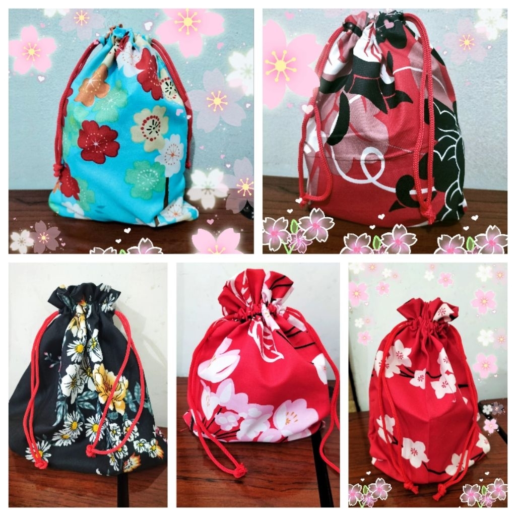 (BELI 1 GRATIS 1) tas Yukata kimono anak dan dewasa