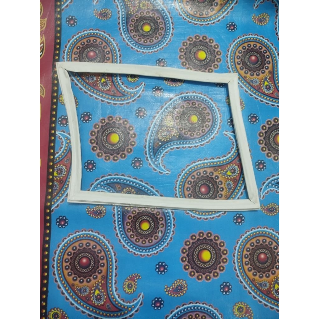 TERMURAH | KARET MAGNET KULKAS 2 PINTU  LG  INVERTER BAGIAN ATAS ORIGINAL COPOTAN