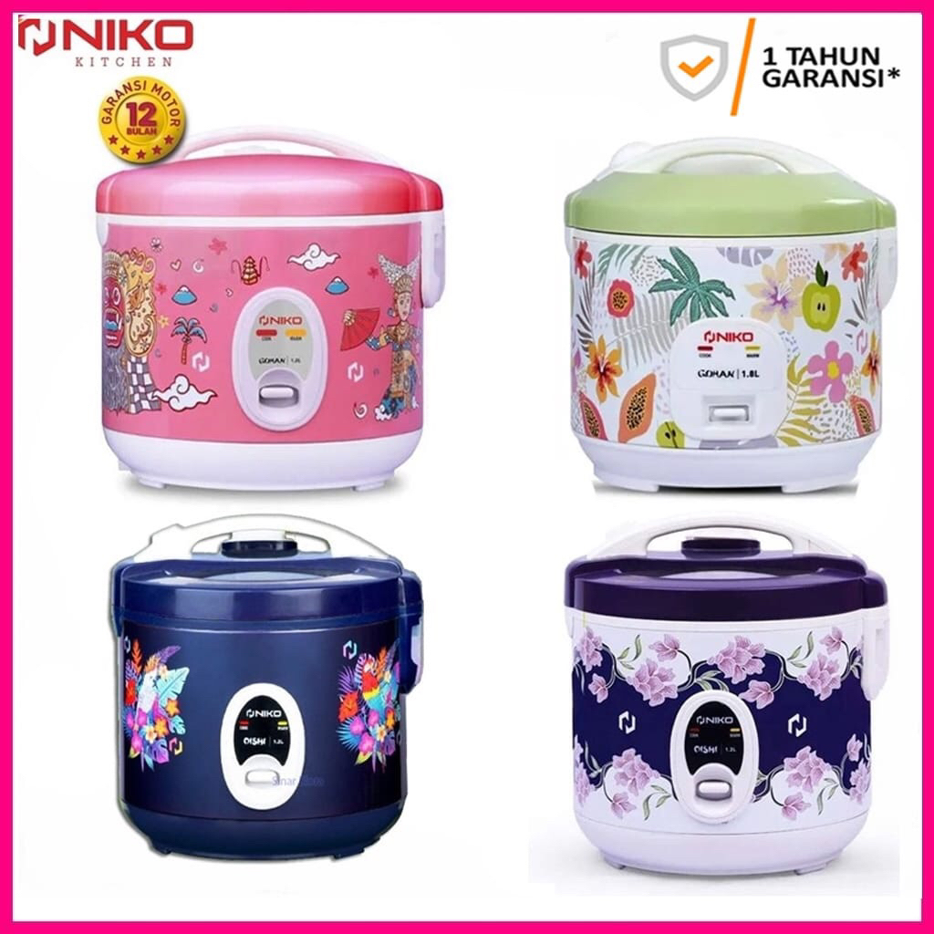 NIKO RICE COOKER 1,2 GOHAN TERMURAH