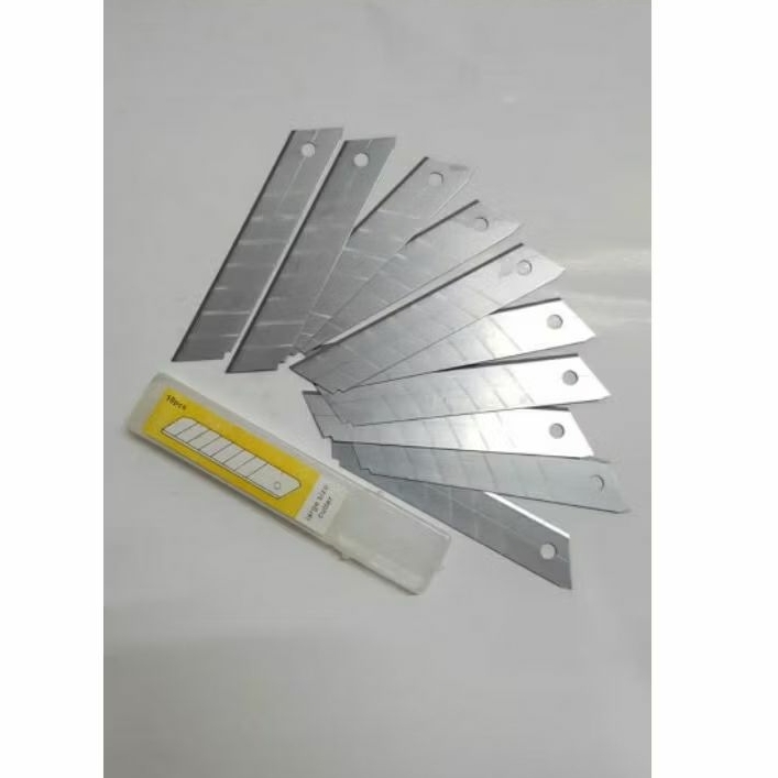

Isi cutter Besar Mata Pisau cutter Reffil pisau cutter isi silet cutter 10pcs