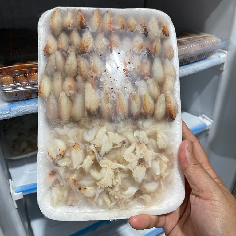 

Daging Kepiting 2 in 1 Paha Capit Kepiting Kemasan 500 gr
