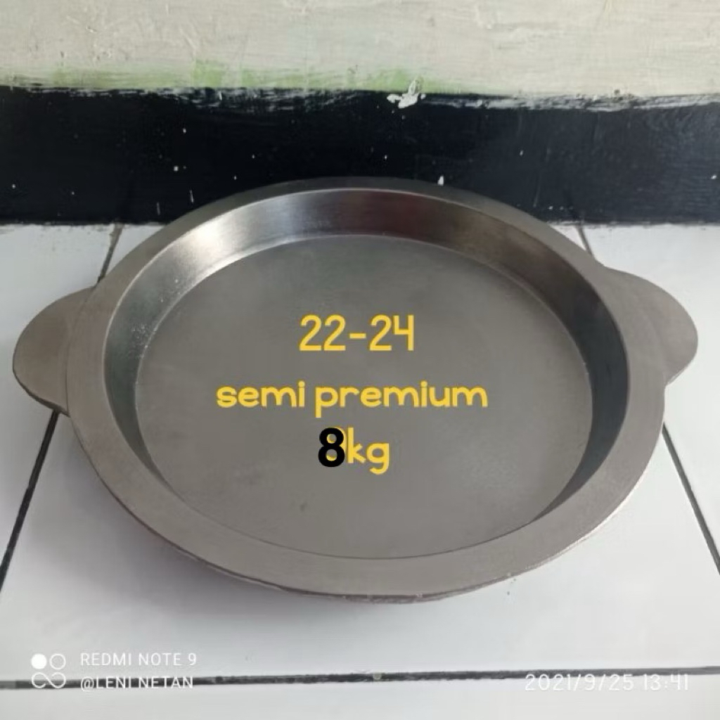 LOYANG MARTABAK MANIS 22-24 PLUS TUTUP SEMI PREMIUM