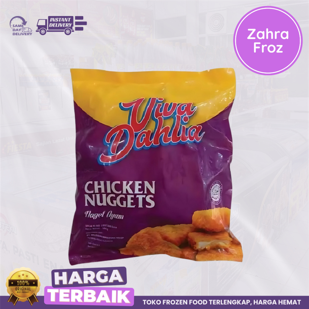 

VIVA DAHLIA CHICKEN NUGGET 250 GR