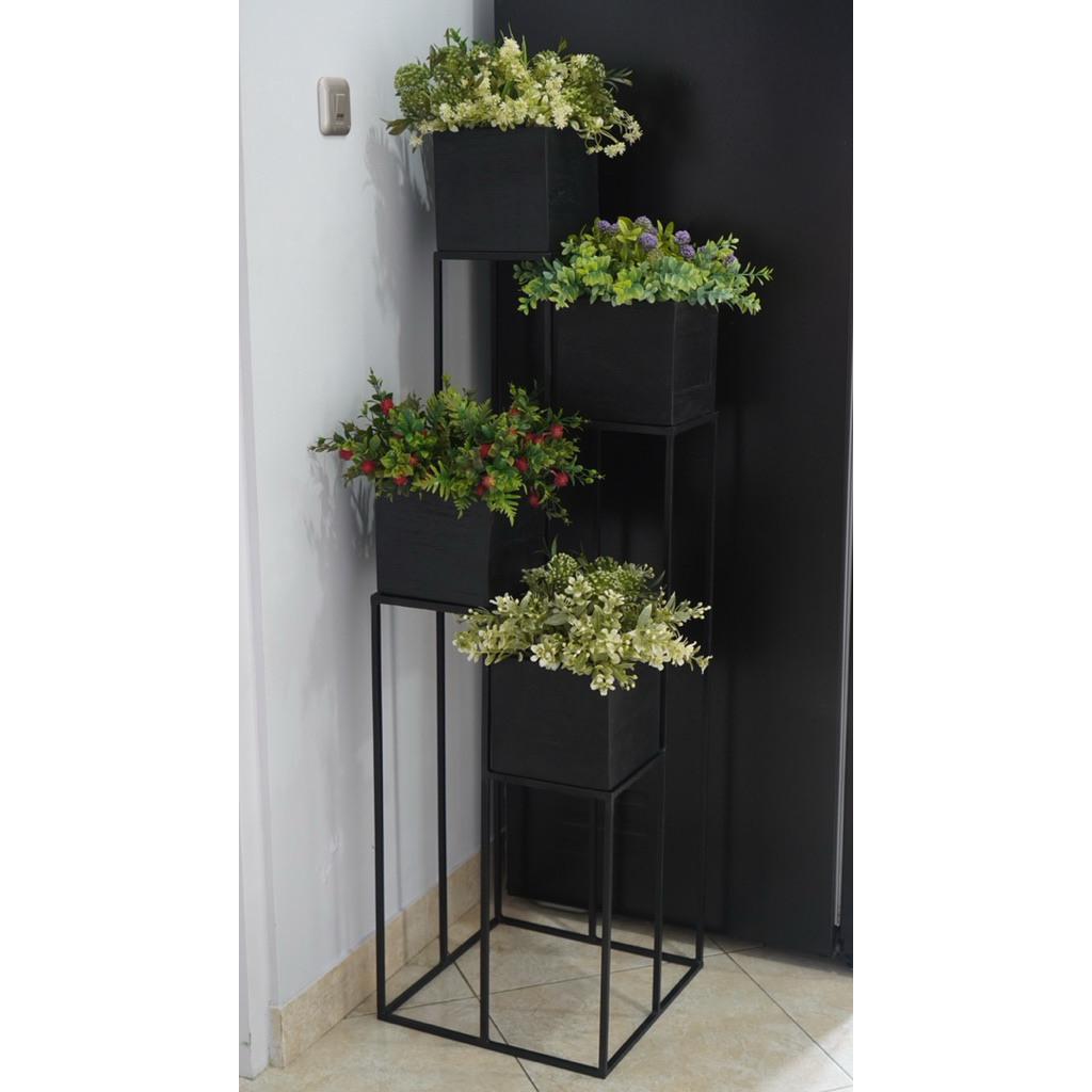 pot bunga tanaman mewah estetik