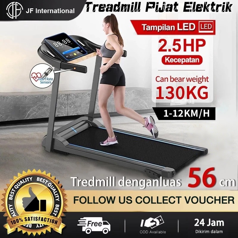 Treadmill Elektrik jf/Treadmill Murah/Treadmill Listrik Lipat Rumah /Treadmill yang sangat tenang