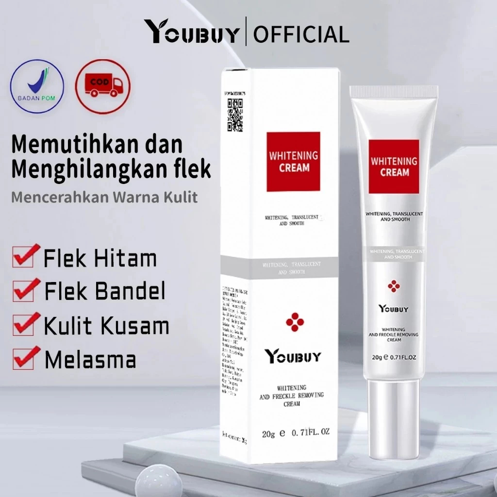 Youbuy Blemish Krim Pemutih Penghilang Bintik Wajah Cream Efektif Menghilangkan Bintik Hitam Flek