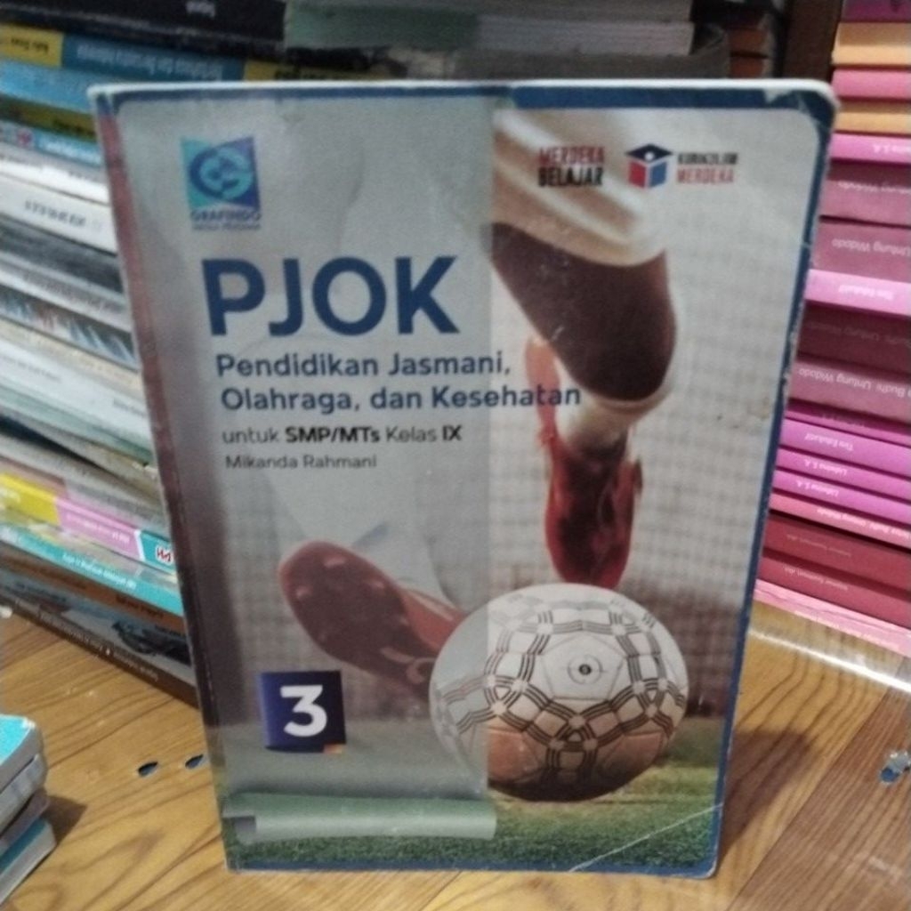 Buku PJOK SMP Kelas 3 Grafindo Kurikulum Merdeka