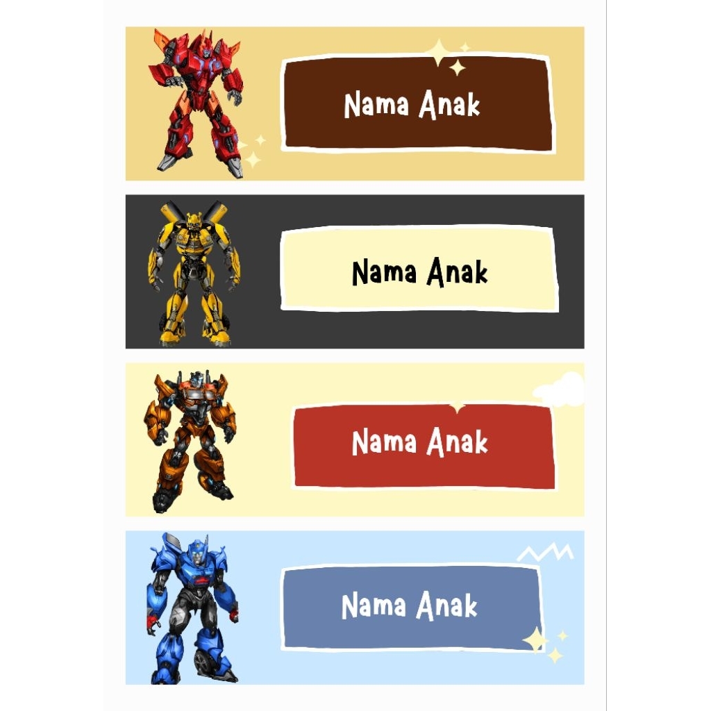 

DPT 80PC. TERMURAH!!! TRANSFORMERS