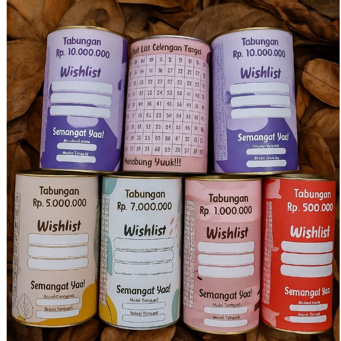Celengan Buka Tutup Target Murah Celengan Viral Celengan Tabungan Target Celengan Permanent Celengan