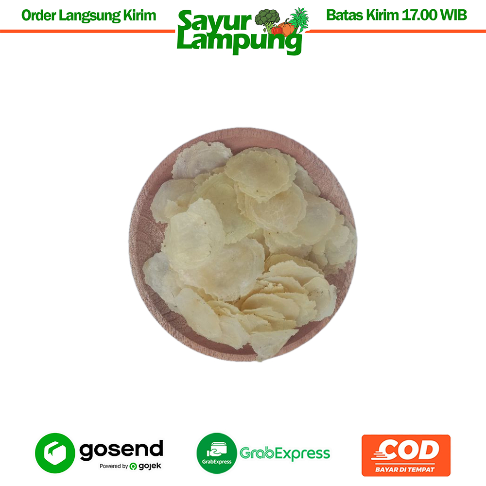 

Emping Melinjo Tangkil 1 Kg - Sayur Lampung