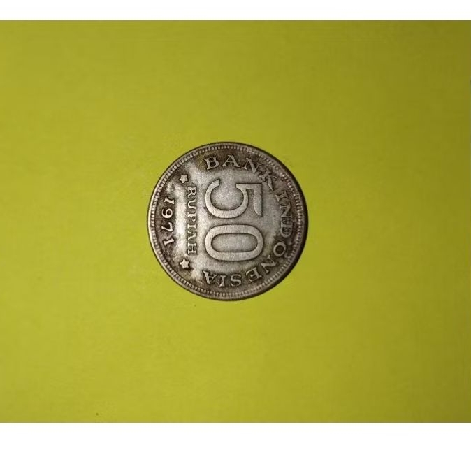 KOIN 50 RUPIAH TAHUN 1971