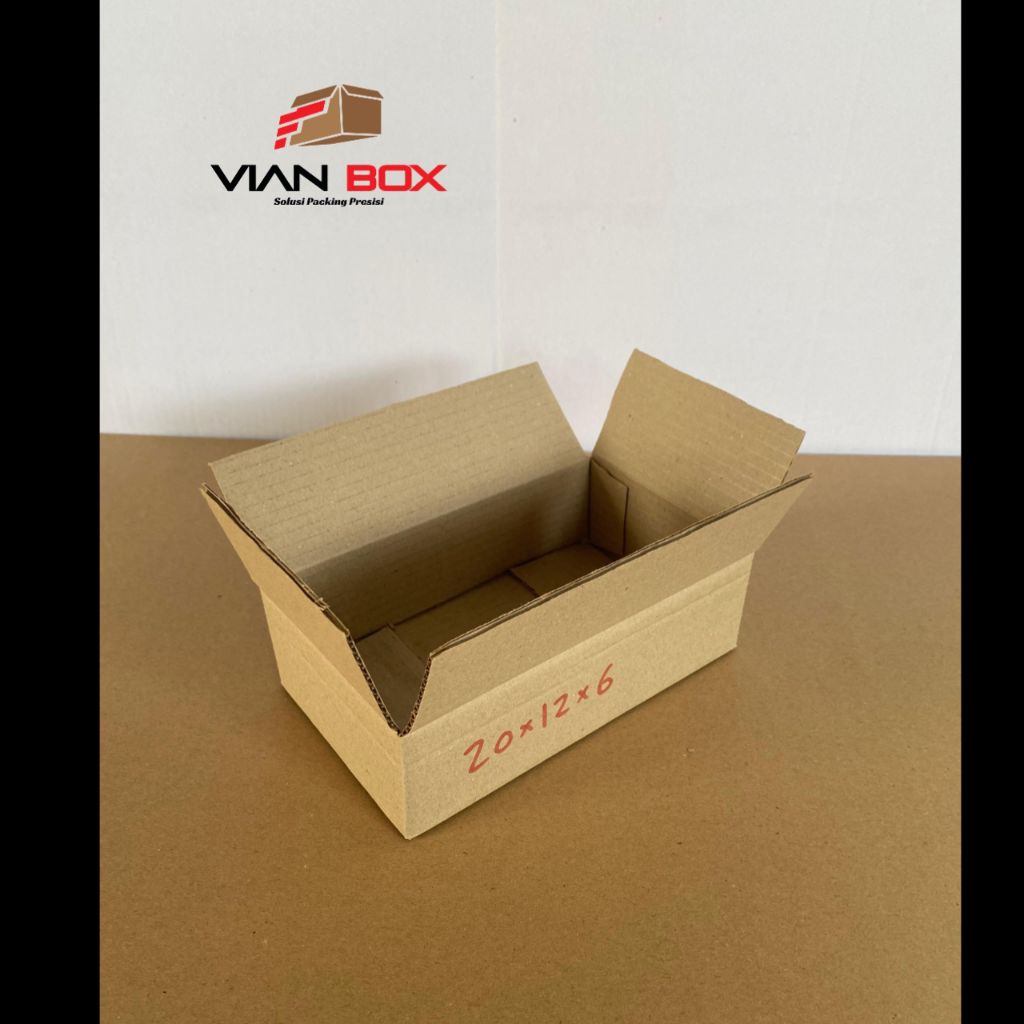 

kardus /karton ukuran 20x12x6cm1ply