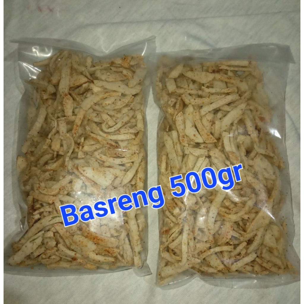 

Basreng pedas daun jeruk