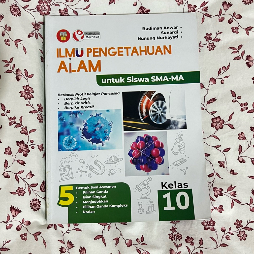 BUKU IPA KELAS 11 SMA KURMER PENERBIT YRAMA WIDYA || Buku Modul IPA Biologi, Fisika, Kimia SMA