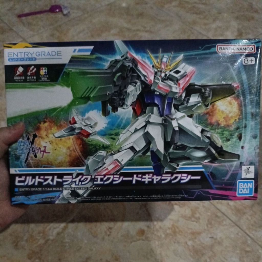 entry grade gundam build strike exceed galaxy