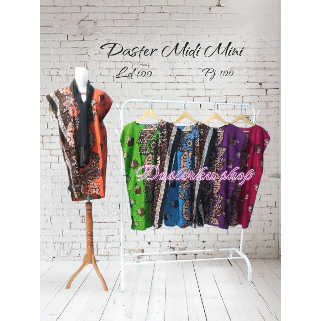 promo murah meriah daster midi mini batik