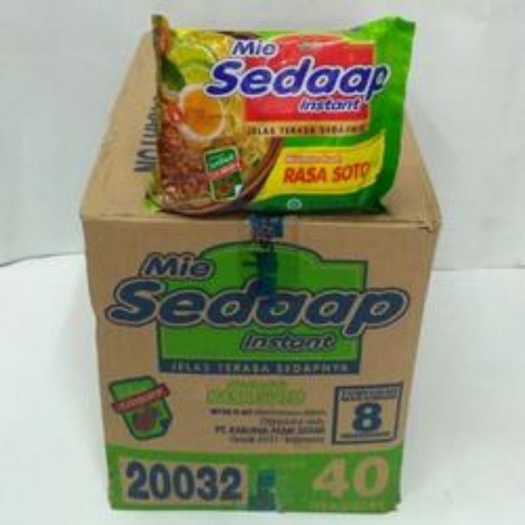 

Mie Sedaap Rasa Soto 1 Dus/Karton